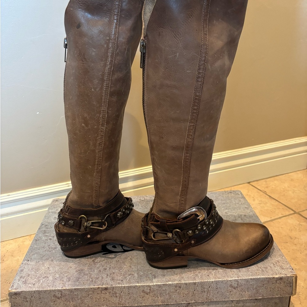 TODAY 🔥 ONLY Freebird  by Steven Rodondo  size 7 Brown Distressed NIB - Picture 2 of 8